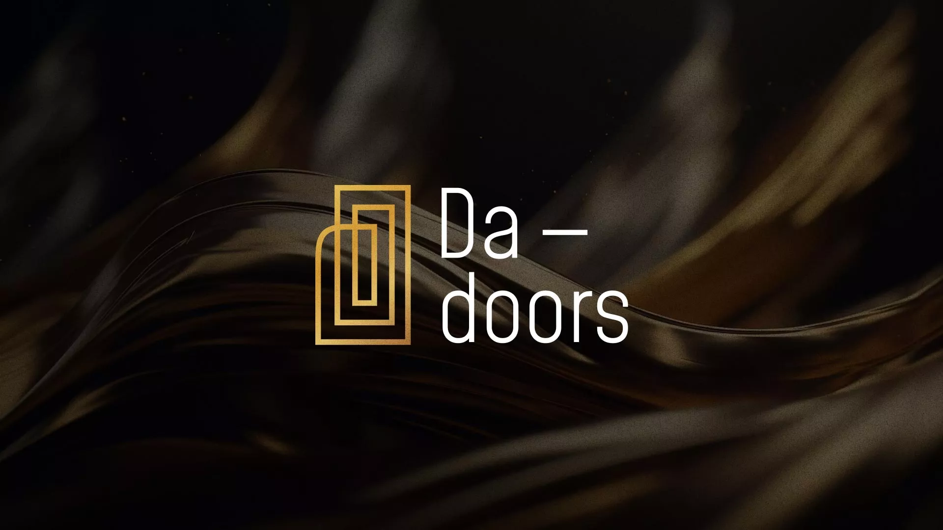 Разработка логотипа для компании «DA-DOORS» в Чите